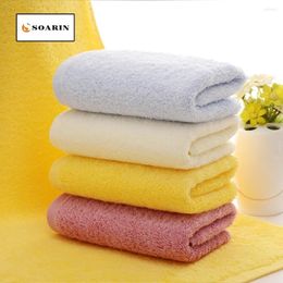 Serviette Soarin Coton Face solide pour les adultes Handdoek Travel TOALLAS Algodon Badlaken Toalhas de Rosto Absorvente Towels