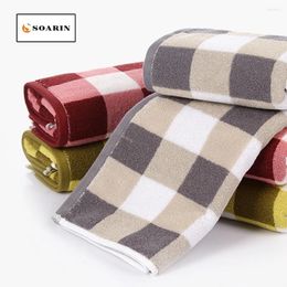 Handdoek soarin plaid face katoen strenglaken reishand toallas de mano quick dry absorberen handdoeken katoen