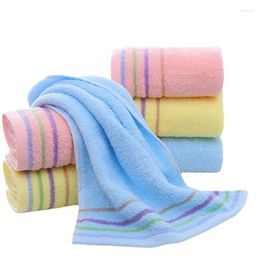 Handdoek vaste kleur zuiver katoenen gezicht aborbens zacht bad huis textiel schone doek voor volwassene