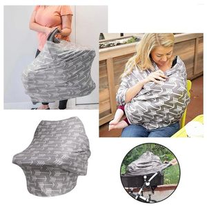 Handdoek kinderwagen bedek borstvoeding sjaal multi -gebruik baby autostoeltje luifel covers autostoel voor meisjes en jongens