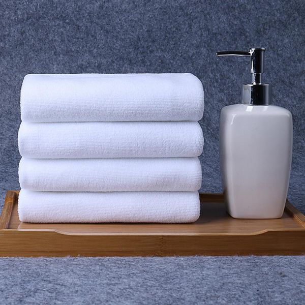 Serviette Super Doux Blanc Gym Yoga Adulte Douche Visage Salon De Beauté Barber's Shop Ou El Cotton Home Bath