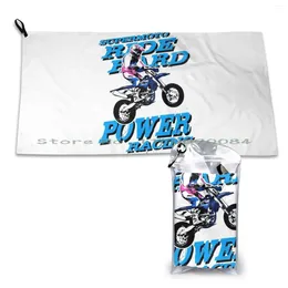 Handdoek supermoto-supermotard snel droge gym sportbad draagbaar no love tacos voeding grappig