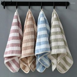 Serviettes serviettes femmes respirant sweet simple anton de toilette à rayures colorée