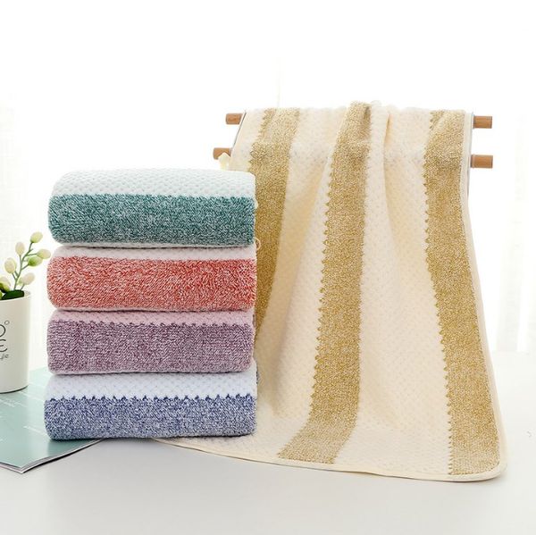 Serviette deux pièces ensemble doux absorbant corail velours serviettes bain douche serviettes plusieurs couleurs