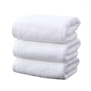 Serviette blanche el couronne imprimé serviettes de bain en coton pour les adultes salle de bain à la main