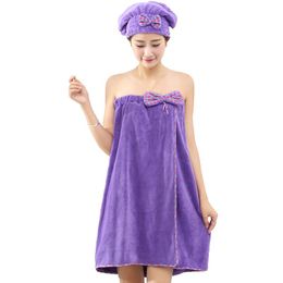 Handdoek vrouwen badkamer microfiber bad set gewaad fast droge haarmuts servette de bain toallas banho badhanddoek