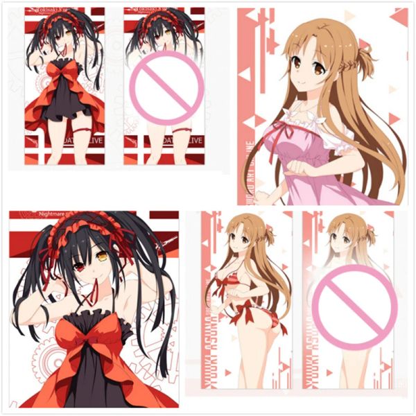 Serviettes 1pc serviette décolorante couleurs de nouveauté changeable Gag Yuuki asuna sao art en ligne fgo astolfo tokisaki kurumi anime cartoon serviette