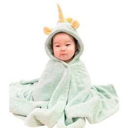 Serviettes Robes 0-6 ans bébé Robe sweat à capuche de bande dessinée fille vêtements de nuit pour garçons bonne qualité serviettes de bain enfants doux peignoir pyjamas vêtements pour enfants 231007