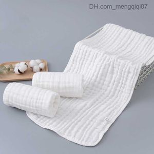 Serviettes Peignoirs 1 serviette de bain rectangulaire pour bébé avec serviette faciale absorbante super douce en gaze à 6 couches 35 * 75 Z230819