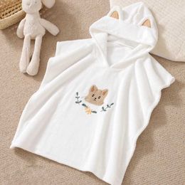 Serviettes robes bébé robe dessin animé sweats à capuche de lapin fille garçons vêtements de sommeil serviettes enfants