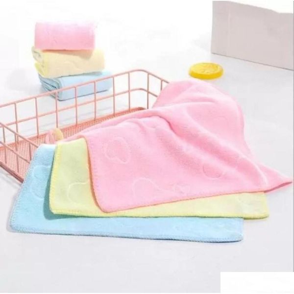 Serviettes Robes Enfants Serviette Lavage Polissage Séchage Vêtements C0531G236840707 Drop Livraison Bébé Enfants Maternité Bain Douche Dh4Xw