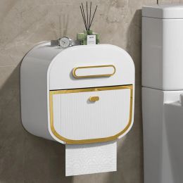 Serviettes porte-toilettes sans dri contre support de serviette en papier roule