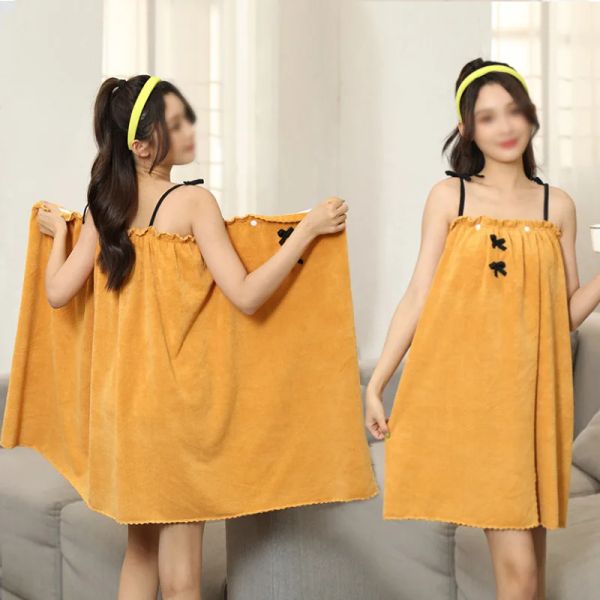 Serviettes yomdides femmes absorbants de bain portable serviette de bain portable doux mircofibre natation de plage serviette de serviette de serviette de serviette de douche serviette de douche suspension robe