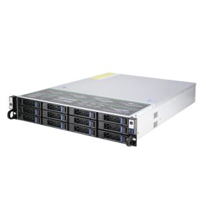 Towers 2U Rack Mount Hotswap Chassis 12bays Storage Server Case S25612 6 Go Minisas Backplan With 600W Support PSU ATX