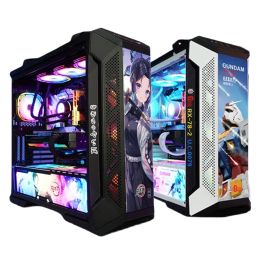 Torens diy argb verlichtingspanelen kit voor asus tuf gt501 rog gamers pc -case, mod gabinet animatie thema lichtbord herbouw 10 stks