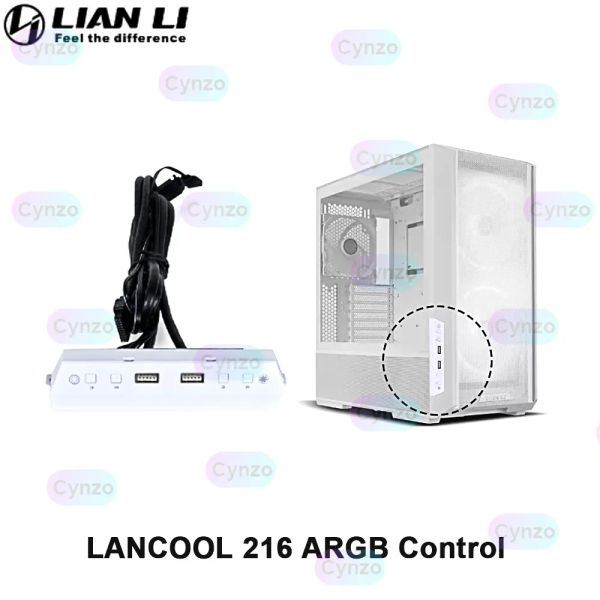 Towers Lian Li Argb ControlUSB Module pour Lancool 216 Fan Fan LAN2161 (la carte mère doit avoir 2 ports USB 3.0 supplémentaires)