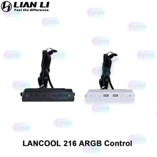 Towers Lian Li Argb ControlUSB Module pour Lancool 216 Éclairage du ventilateur de châssis (a besoin de 2 ports USB 3.0 supplémentaires.) LAN2161