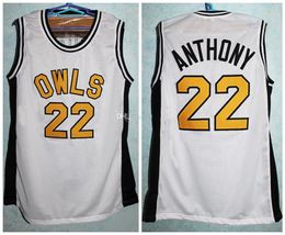 Towson Catholic High School Carmelo Anthony # 22 Retro Basketball Jersey Mend Nom Nom Nom de Men