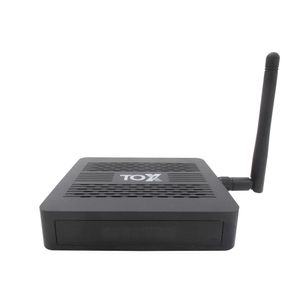 TOX1 Smart Android 9.0 TV Box 4GB 32GB Amlogic S905X3 2.4G 5G double Wifi 1000M BT 4.2 4K