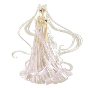 Speelgoed 25 cm Sailor Moon Anime Figuren Tsukino Trouwjurk Collectible Model Speelgoed SailorMoon PVC Action Beeldje Geschenken 240308