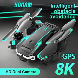 Speelgoed 8K 5G GPS Professionele HD Luchtfotografie Obstakel vermijden Vier-Rotor Helikopter RC Afstand 5000M UAV Mini Drone