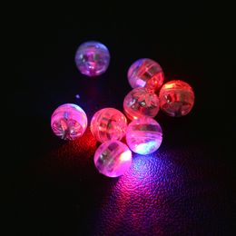 Accessoires de jouets fournitures d'usine lampe flash mouvement électronique vibration lumière led vibration boule flash rouge et bleu