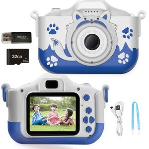 Speelgoedcamera's 40MP HD-cameraspeelgoed voor kinderen Cartoon digitale camera Klein cameraspeelgoed Kleine videocamera voor kinderen Kerstverjaardagscadeaus 230721