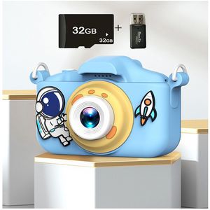 Toy Cameras Children Camera Mini Digital Vintage Educational Toys Kids 1080P Projection Video Outdoor Pography Gifts 230826