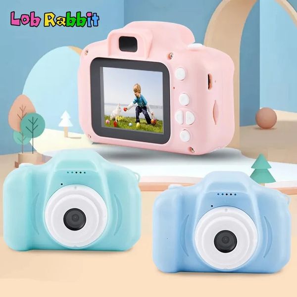 Appareils photo jouets Appareil photo numérique pour enfants Jouets de dessin animé Écran HD 1080P peut prendre des photos en plein air Mini appareils photo portables pour enfants Cadeaux de jouets pour garçon fille 230928