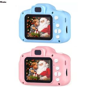 Caméras jouets pour enfants Appareil photo pour enfants Jouets éducatifs pour cadeau de bébé Mini appareil photo numérique 1080P Caméra vidéo de projection avec écran d'affichage de 2 pouces 230601