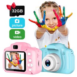 Caméras de jouets enfants caméra enfants mini jouets éducatifs pour enfants cadeaux bébé cadeau caméra numérique 1080p projection vidéo caméra 230414