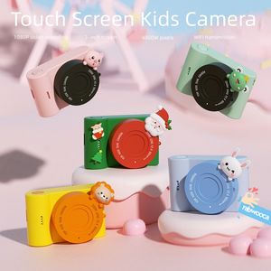 Câmeras de brinquedo para crianças 30 polegadas IPS Touch Screen Dual 4800W HD Pixel 1080P Vídeo WIFI Desenhos animados Crianças Digital Presente de Aniversário 230626