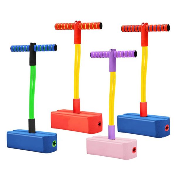 Appareils photo jouets Jeux de sport pour enfants Jouets Mousse Pogo Stick Jumper Intérieur Extérieur Amusant Équipement de fitness Améliorer le rebond sensoriel pour garçon fille cadeau 231017