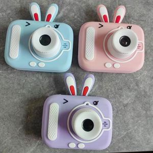 Caméras jouets Mini enfants appareil photo numérique jouets 1080P HD caméscope pour enfants enregistreur vidéo dessin animé Buuny Deer Shell Cam cadeau éducatif 230922