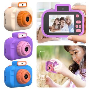 Toy Cameras Multifunctional Micro Camera Toy Portable Toddler Camera with Lanyard Digital Video Camera USB Charging for Children Party Gifts 230414