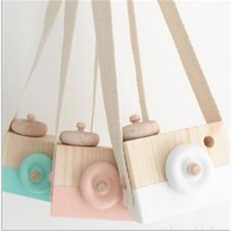 Caméras Jouets En Bois Caméra Jouets Mignon Nordique Suspendu Enfants Jouet Cadeau Chambre Décor Articles D'ameublement Jouets En Bois Pour Enfant 10 * 8 * 5.5Cm 230307