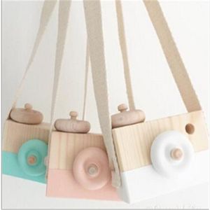 Caméras Jouets En Bois Caméra Jouets Mignon Nordique Suspendu Enfants Jouet Cadeau Chambre Décor Articles D'ameublement Jouets En Bois Pour Enfant 10 * 8 * 5.5Cm 230307