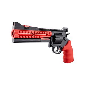 Toy Gun Revolver Pistol Blaster Soft Bullet Shell Ejectie Nylon Manual Launcher Gun voor volwassenen Collectie Boys schieten
