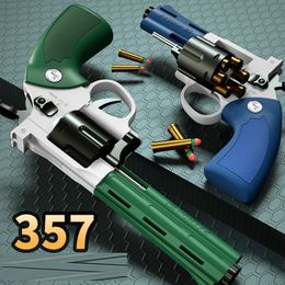 Pistolets jouets Revolver fléchettes Blaster plastique ZP5 pistolet tir Armas modèle lanceur pour enfants adultes garçons cadeaux d'anniversaire