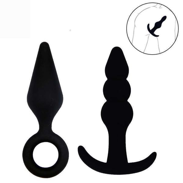 Juguete masajeador hombres productos retráctil Anal retraso íntimo para adultos 18 Sexetoys Butt Plug Tail