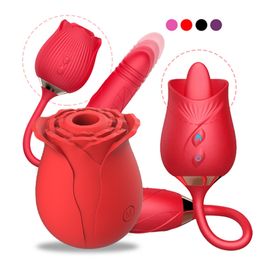 juguete masajeador Sex Rose Vibrator Sextoy Juguetes para Mujeres Vagina RXWV