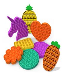 Toy Push Bubble Sensory Toy Sensory Toy Silicone comprenez pour le soulagement de l'autisme Party Faven CCA126638984602