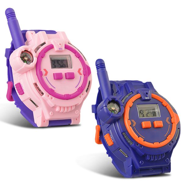 Toy Talkie Watch-style Walkie Talkies Twokie-Way Walkie-Talkie pour garçons Girls Walky Talky Walky With Kids 230802