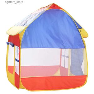 Tentes jouets 1,2 mètre de grands enfants jouent à la tente de jouet maison tente de camping extérieur pour enfants pliant wigwam océan ball pit L410