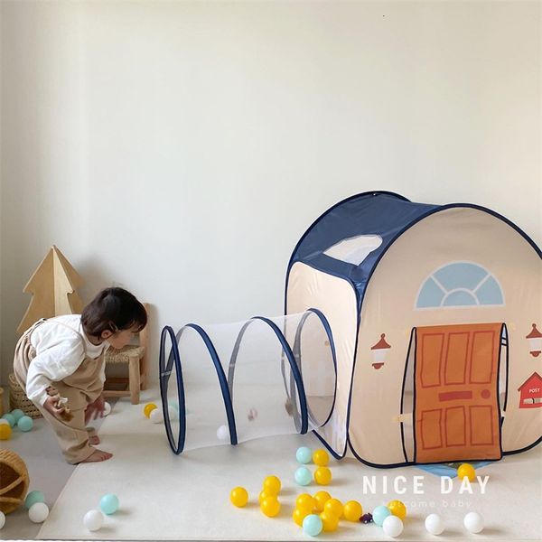 Jouet Tentes Bébé Tente Drôle Océan Boules Piscine Sport Jouets pour Enfants Jouer À Des Jeux Maison Intérieure Base Secrète Pour Enfants Playtent 230711