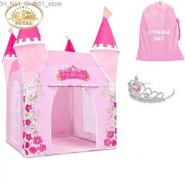 Toys Tents Enfant Toys Tents Princess Castle Play Tent Girl Princess Play House House Outdoor Kids House Play Ball Pool Pool Playhouse Q231220