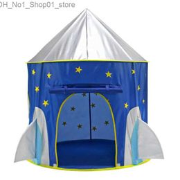 Toys Tentes Enfants Boy Cubby jouent House Kids Gifts Play Tent Portable Prince Prince Pliant tente Outdoor Tentes de jouets intérieures Castle Q231220