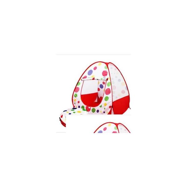 Tentes de jouets Enfants Enfants Jouent Jardin extérieur Pliant Tente portable Intérieur Pop Up Mticolor Maison indépendante Livraison directe Jouets Cadeaux S Dhbdf