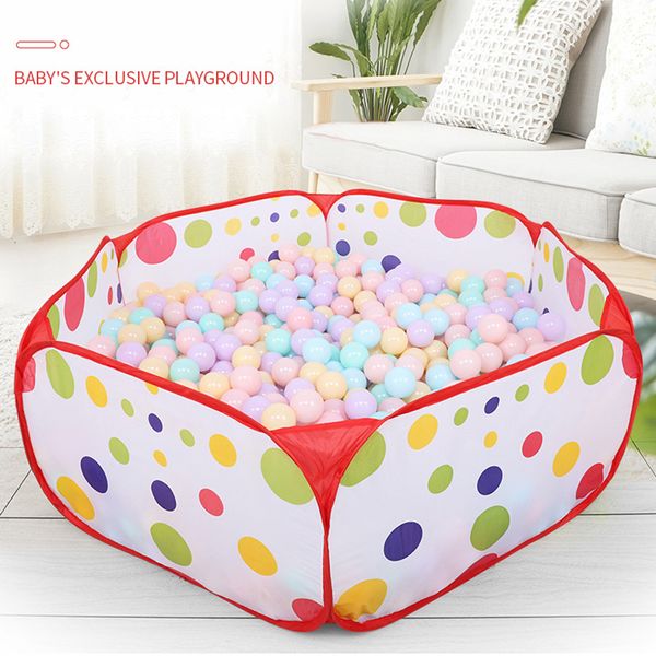 Jouet Tentes Enfants Jouent Balle Tente Pliable Waterpoof Ocean Ball Pit Piscine Facile À Nettoyer Respirant Durable pour Intérieur Extérieur Activité ON ball 230620