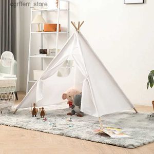 Toy Tents Childrens Tent Tipee Tent for Kids Portable Tipi Infantil House for Kids Play House Kids Tents Led Lights Decoration L410